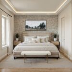 Renwil Indus CHA121 ivory bench — view 4