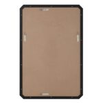 Renwil Jace Matte Black Clipped-Corner Wall Mirror MT2751 - rear view of mounting hardware