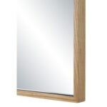 Renwil Greyson Natural Ash Wood Wall Mirror MT2752 - close-up of natural wood grain