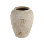 Renwil Beckton Vase — front view showing the tapered body and upper bands