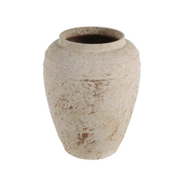 Renwil Beckton Vase — front view showing the tapered body and upper bands