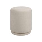 Renwil Persea CHA120 cool grey ottoman — view 1