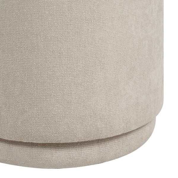Renwil Persea CHA120 cool grey ottoman — view 2