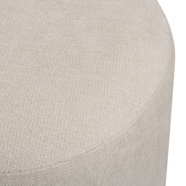 Renwil Persea CHA120 cool grey ottoman — view 3
