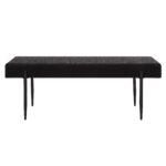 Renwil Lowe CHA100 Bench in Black - product gallery image 1