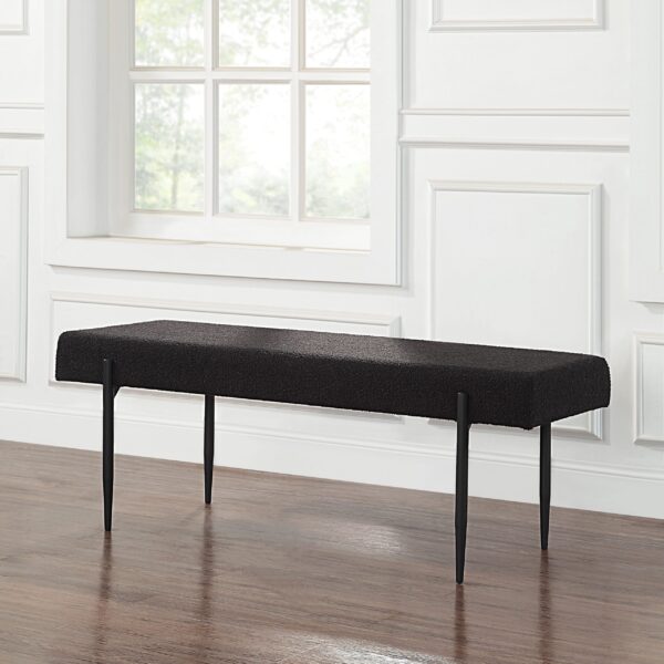 Renwil Lowe CHA100 Bench in Black - product gallery image 4