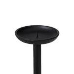 Renwil Agra Floor Candle Holder CAN188 — matte black candle tray close-up