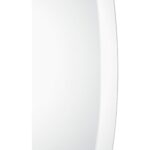 Renwil Yen Beveled Frameless Oval Wall Mirror MT638 - close-up of polished beveled glass edge
