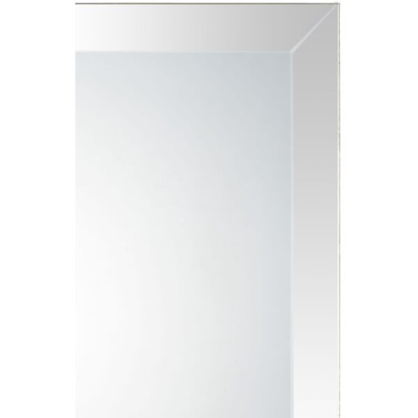Renwil Vogue Beveled Frameless Square Wall Mirror MT639 - close-up of polished corner