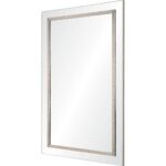 Renwil Shanton Satin Nickel Wall Mirror MT1123 — official product view 2