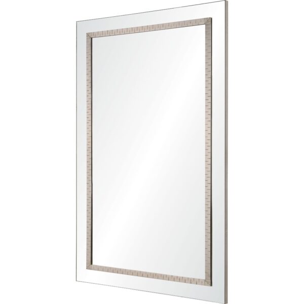 Renwil Shanton Satin Nickel Wall Mirror MT1123 — official product view 2