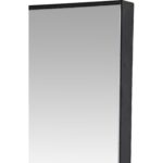 Renwil Trilo Matte Black Full Length Mirror MT2098 - matte black frame corner detail