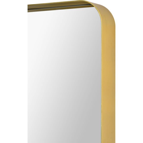 Renwil Barton Gold Foil Wall Mirror MT2145 - deep gold frame corner detail