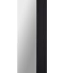 Renwil Delacorte Black Foil Full Length Mirror MT2403 - wide black frame side profile
