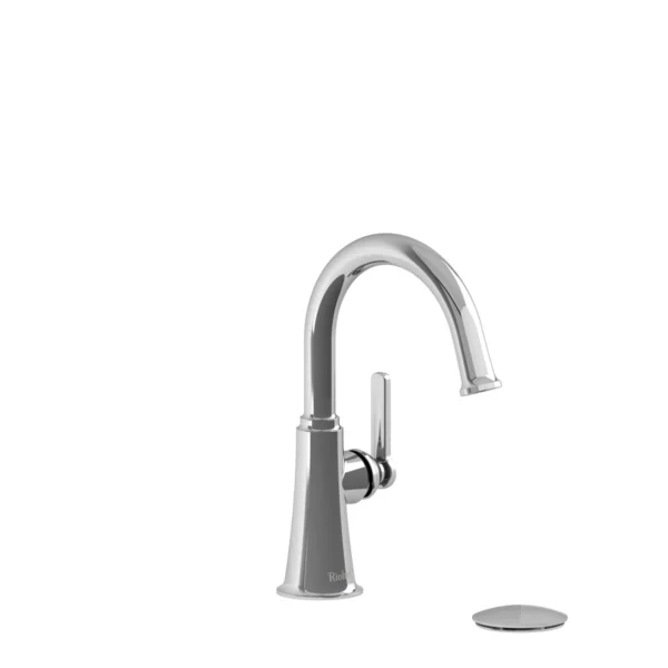 Riobel Momenti Single Handle Lavatory Faucet With C-Spout — Chrome