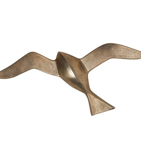 Renwil Stevens Antique Brass Metal Wall Art — Set of 3 — product view 3 — W6743