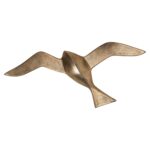 Renwil Stevens Antique Brass Metal Wall Art — Set of 3 — product view 5 — W6743