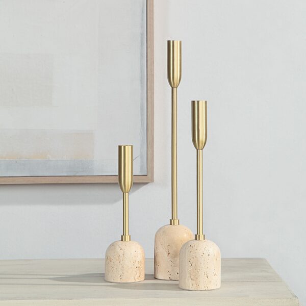 Renwil Vesta Candle Holders — Set of 3 — product view 8 — CAN184
