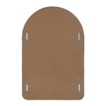 Renwil Cassis Polished Nickel Arch Wall Mirror MT2725 - rear view showing up-and-down mounting points