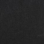 Renwil Rosso Black Woven Cotton Pillow 22 x 22 PWFL1470 - detail of black woven cotton