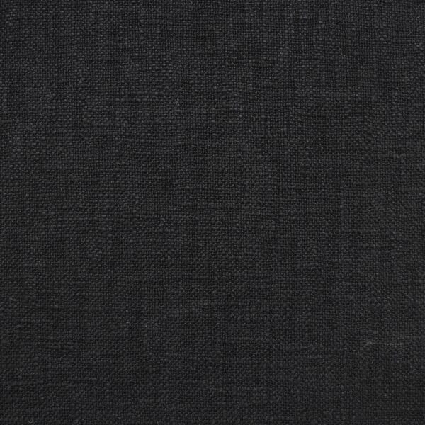 Renwil Rosso Black Woven Cotton Pillow 22 x 22 PWFL1470 - detail of black woven cotton