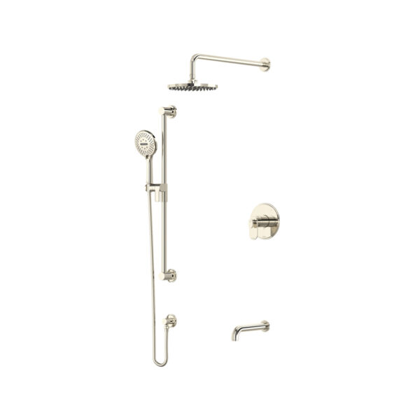 Riobel Arca Shower Kit 1345 Trim TKIT1345AAPN-CW Riobel Arca Shower Kit 1345 Trim — Polished Nickel