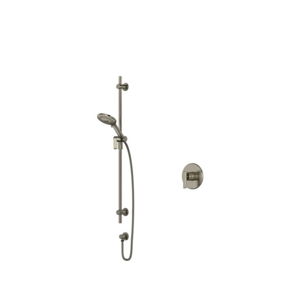 Riobel Manifesto Pressure Balance Handshower System — Brushed Nickel