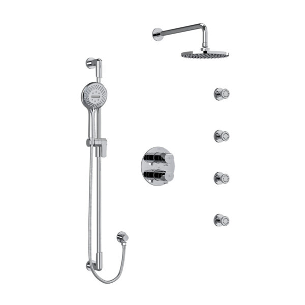 Riobel Parabola Shower Kit 446 — Chrome