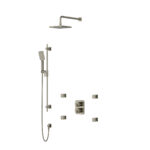 Riobel Equinox Shower Kit 446 — Brushed Nickel