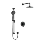 Riobel Nibi Shower Kit 323 Trim — Black