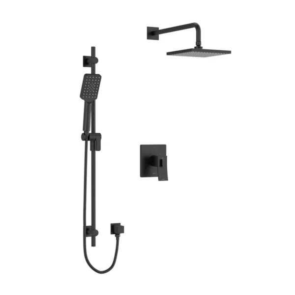 Riobel Zendo Shower Kit 323 Trim — Black