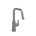 Riobel Trattoria Pull-Down Touchless Kitchen Faucet With U-Spout — Stainless Steel