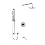 Riobel Edge Shower Kit 1345 Trim — Chrome