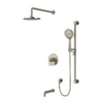 Riobel Arca Shower Kit 1345 Trim — Brushed Nickel