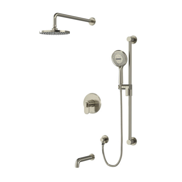 Riobel Arca Shower Kit 1345 Trim — Brushed Nickel