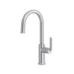 Riobel Authentica Bar/Food Prep Kitchen Faucet With C-Spout — Stainless steel