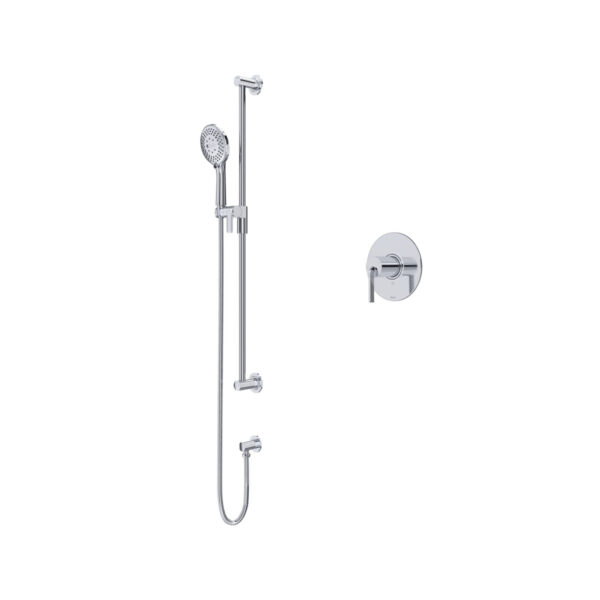 Riobel Authentica Pressure Balance Handshower System — Chrome
