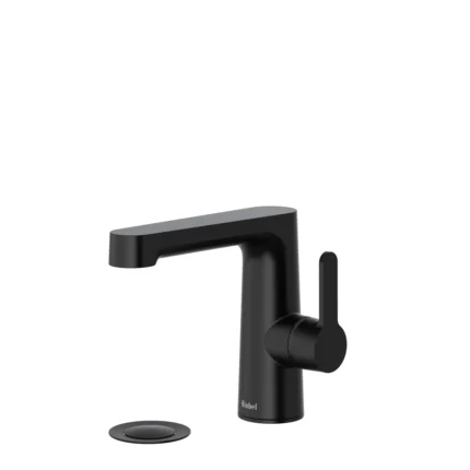 Riobel Nibi Single Handle Lavatory Faucet With Side Handle — Black