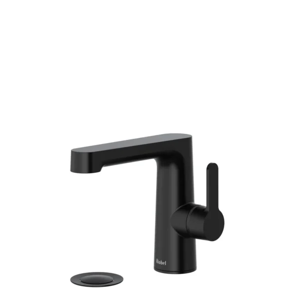 Riobel Nibi Single Handle Lavatory Faucet With Side Handle — Black