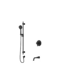 Riobel Momenti Shower Kit 1244 Trim — Black
