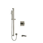 Riobel Reflet Shower Kit 1244 Trim — Brushed Nickel
