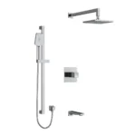 Riobel Reflet Shower Kit 1345 Trim — Chrome