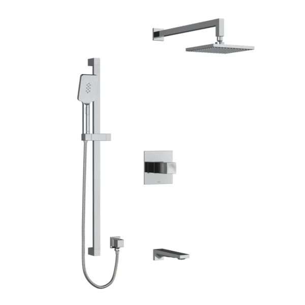 Riobel Reflet Shower Kit 1345 Trim — Chrome
