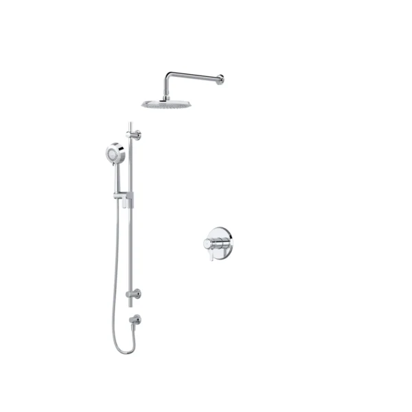 Riobel Momenti Shower Kit 323 Trim — Chrome
