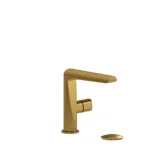 Riobel Parabola Single Handle Lavatory Faucet — Brushed Gold