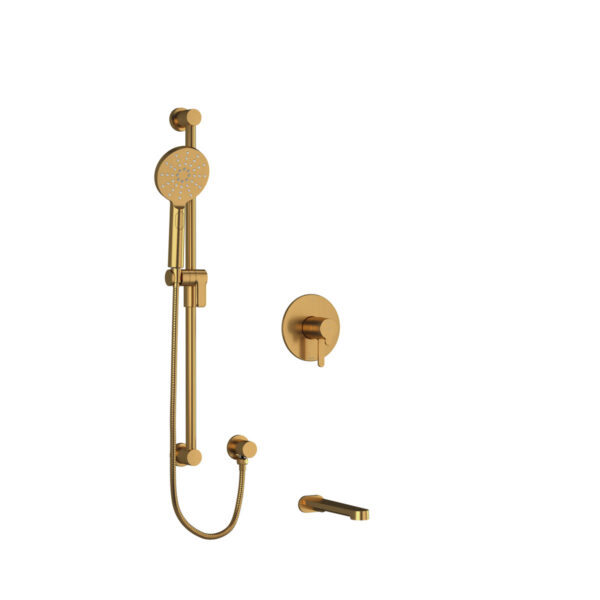Riobel Nibi Shower Kit 1244 Trim — Brushed Gold