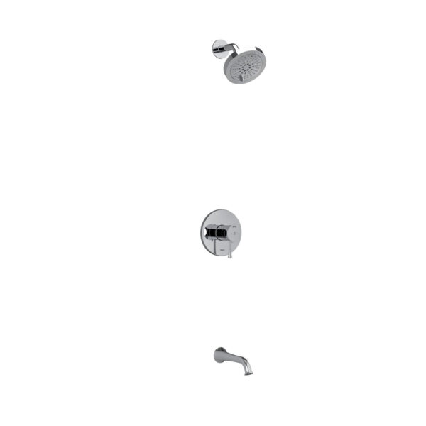 Riobel Edge Shower Kit 4744 — Chrome