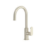 Riobel Arca Bar/Food Prep Kitchen Faucet With C-Spout — Stainless steel