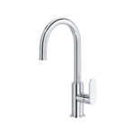 Riobel Arca Bar/Food Prep Kitchen Faucet With C-Spout — Chrome