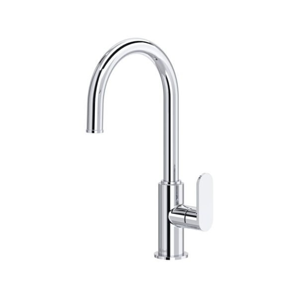 Riobel Arca Bar/Food Prep Kitchen Faucet With C-Spout — Chrome
